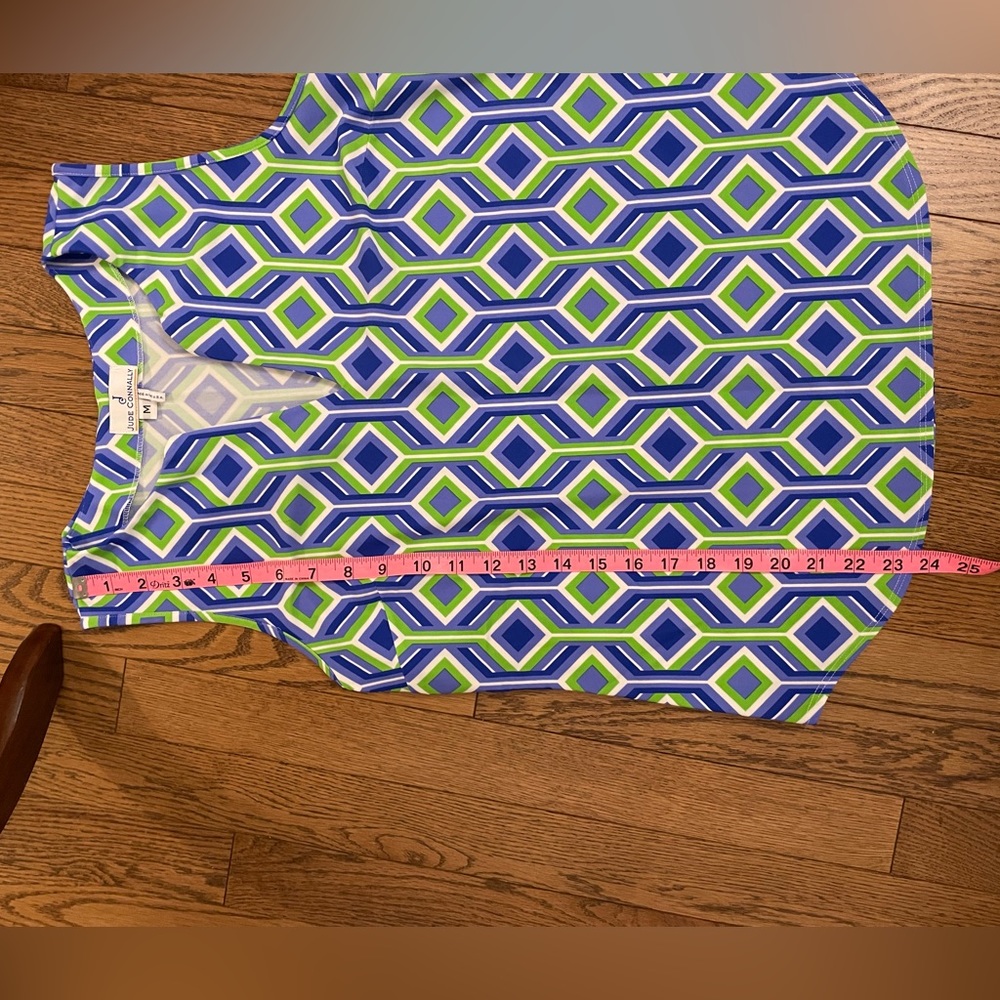 Jude Connally Ali Geometric Pattern Sleeveless Top - Picture 11 of 11